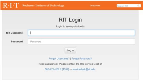 RIT Login .